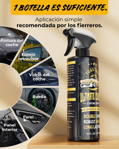 TORETARK | Recubrimiento cerámico: consigue una superficie brillante e hidrófoba