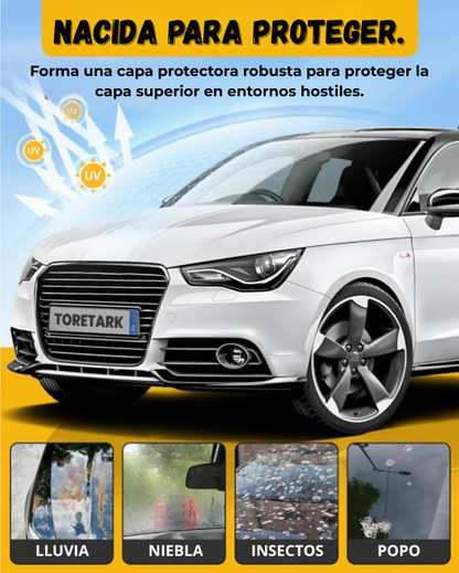 TORETARK | Recubrimiento cerámico: consigue una superficie brillante e hidrófoba